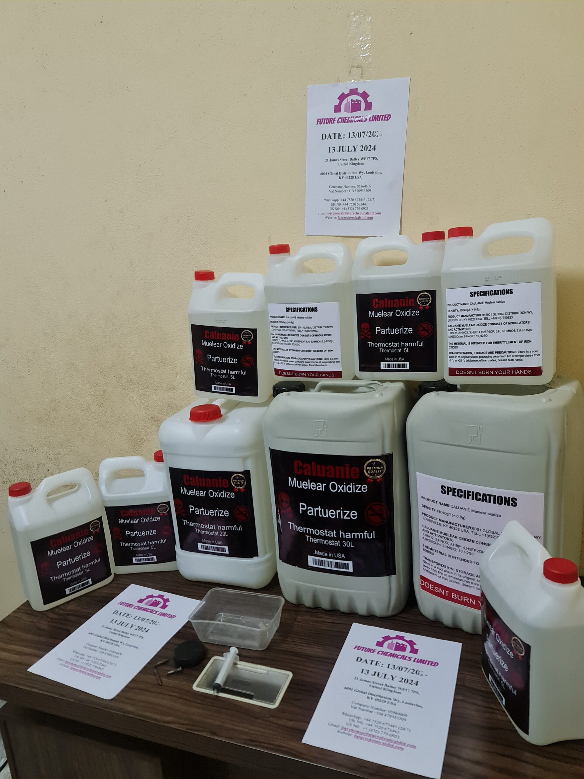 Caluanie Muelear Oxidize (15) Buy US Made Caluanie Muelear Oxidize for Crushing Metals
